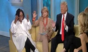 Donald Trump on the View